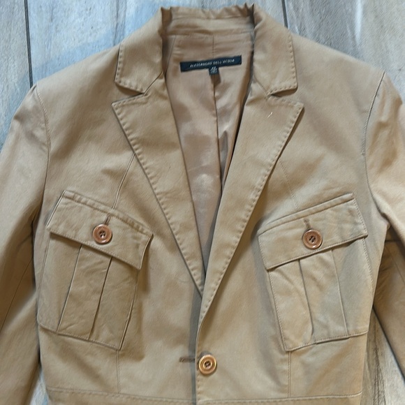 Alessandro Dell’Acqua vintage tan blazer jacket - Picture 3 of 7